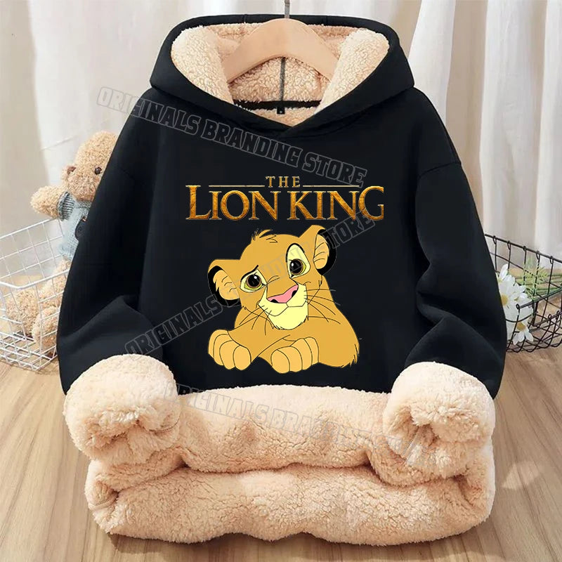 The Lion King Children Hoodies Girls BOY Cartoon Anime