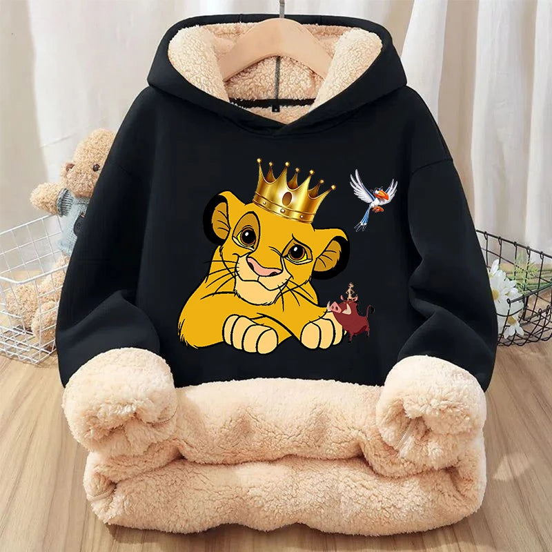 The Lion King Children Hoodies Girls BOY Cartoon Anime