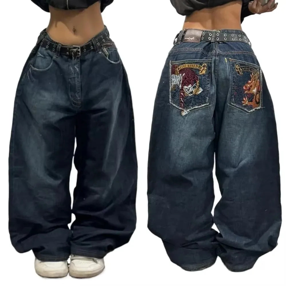 StreetFlow Baggy Jeans – Retro Vibes, Modern Swagger! 🚀🔥