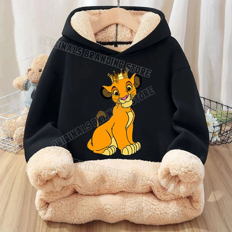 The Lion King Children Hoodies Girls BOY Cartoon Anime