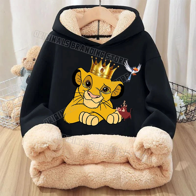 The Lion King Children Hoodies Girls BOY Cartoon Anime