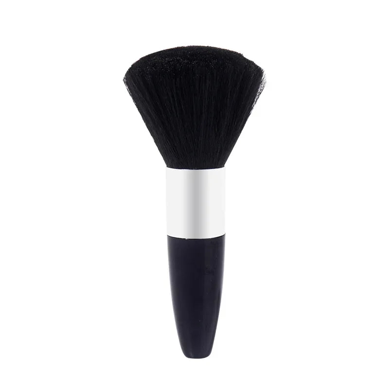 High Quality Black Hairdressing Wipe Neck Hair Cleaning Duster Hair Cutting Brush For Barbershop Hair Cut Brush Accessories
