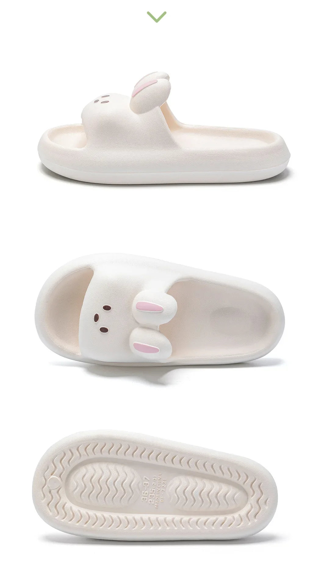 House Slipper Women Rabbit Cute Cloud Sandals Summer Flip Flops Beach Slides Home Casual Room Shoes Men Male Flat Female Eva