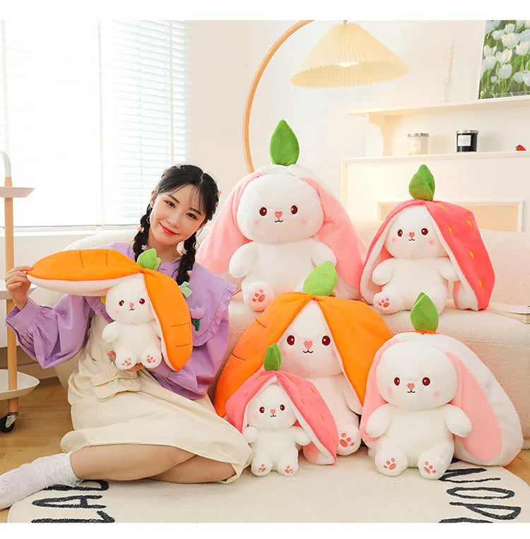BerryBun Plush – The Sweetest Hug Ever! 🐰🍓