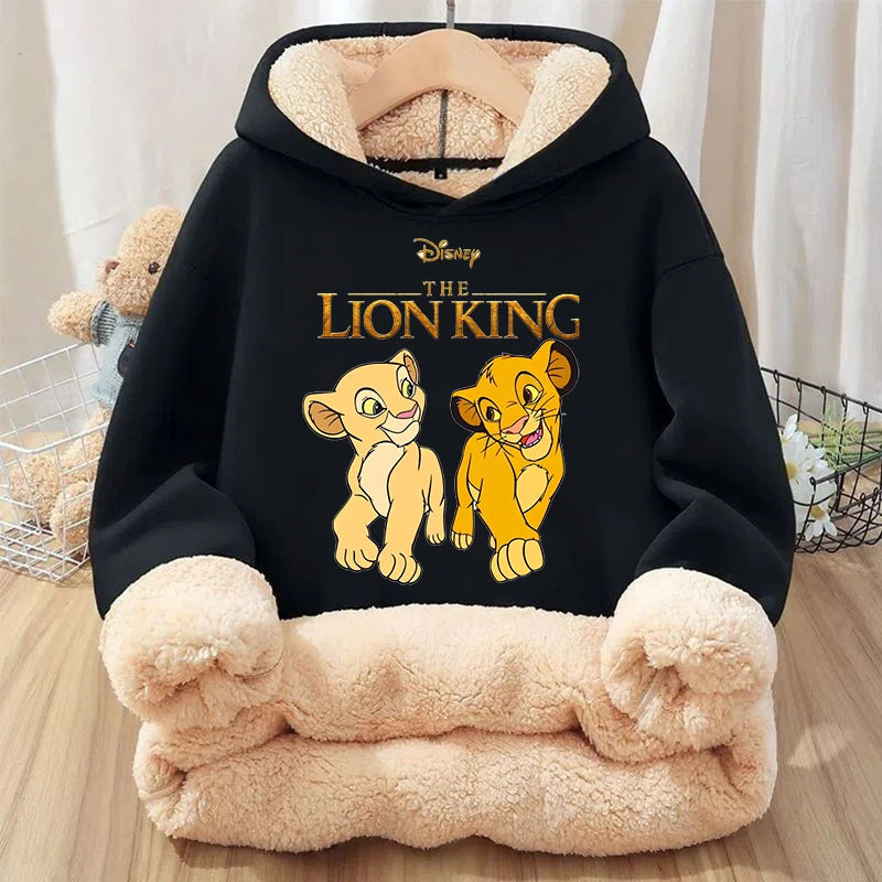 The Lion King Children Hoodies Girls BOY Cartoon Anime