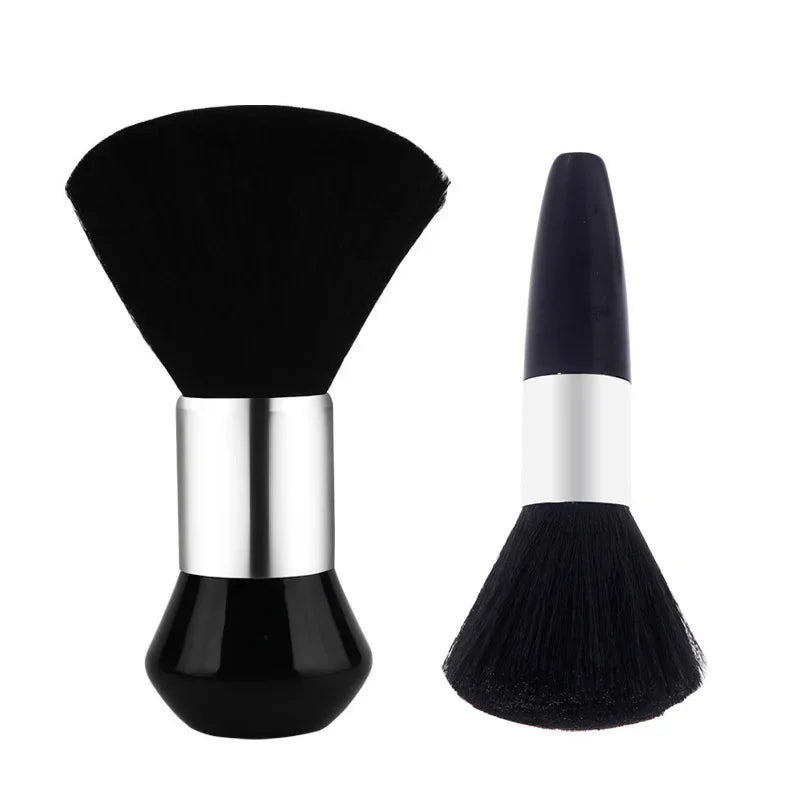 High Quality Black Hairdressing Wipe Neck Hair Cleaning Duster Hair Cutting Brush For Barbershop Hair Cut Brush Accessories