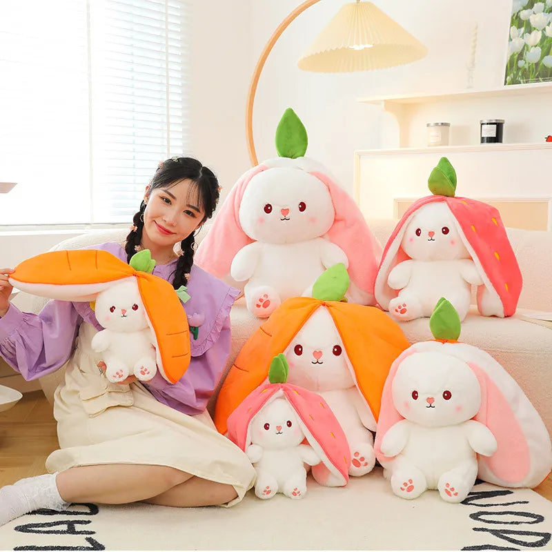 BerryBun Plush – The Sweetest Hug Ever! 🐰🍓