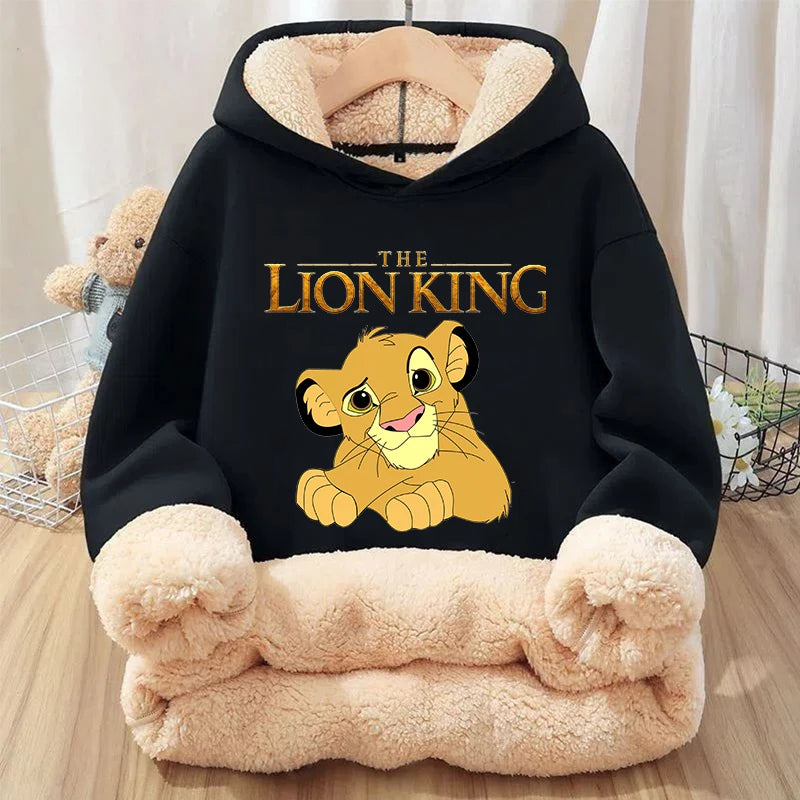 The Lion King Children Hoodies Girls BOY Cartoon Anime