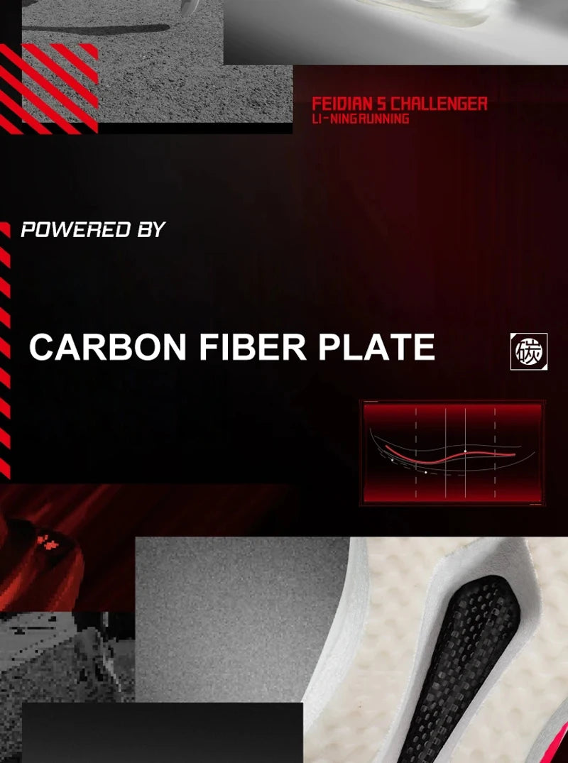 Li-Ning M CHALLENGER Racing Running Shoes SUPER BOOM