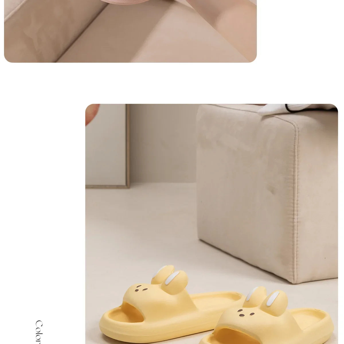 House Slipper Women Rabbit Cute Cloud Sandals Summer Flip Flops Beach Slides Home Casual Room Shoes Men Male Flat Female Eva